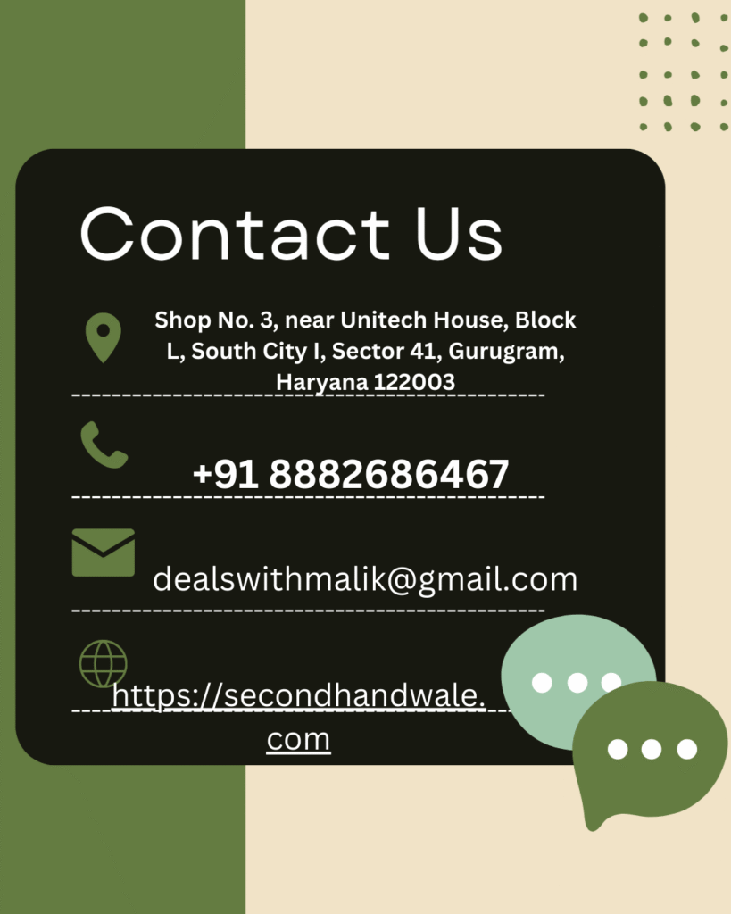 contact secondhandwale